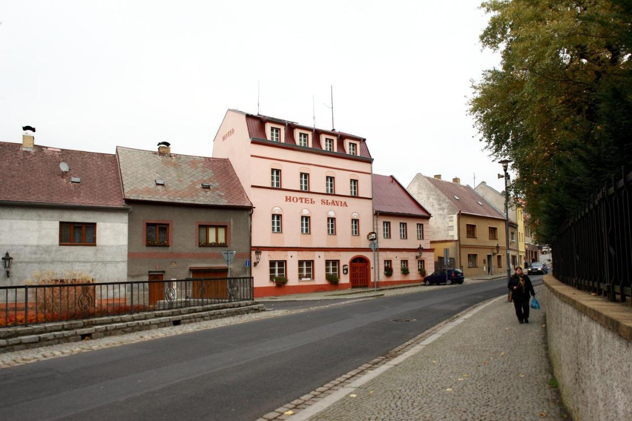 Hotel Slavie Klášterec nad Ohří エクステリア 写真